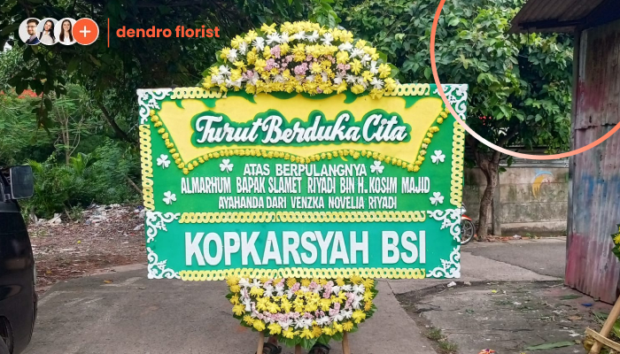 Bunga Papan Duka Cita Malang